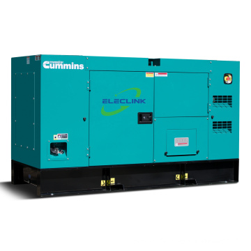 Single Phase 220V Diesel Generator 60hz 1800rpm 64KVA 51kw DynamoGenerating Electricity  by Cummin 4BTA3.9-G2 Engine Soundproof